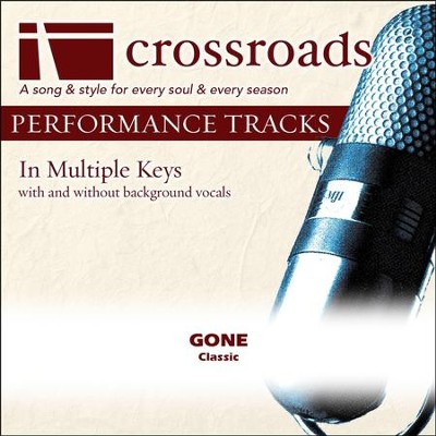 Gone - High with Background Vocals in C  [Music Download] - 