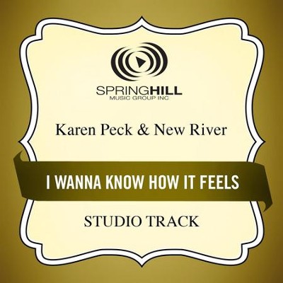 I Wanna Know How It Feels (High Key Performance Track Without Background Vocals)  [Music Download] -     By: Karen Peck & New River
