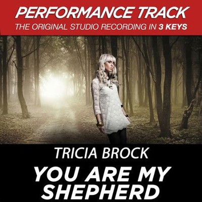 You Are My Shepherd (Medium Key Performance Track With Background Vocals)  [Music Download] -     By: Tricia Brock
