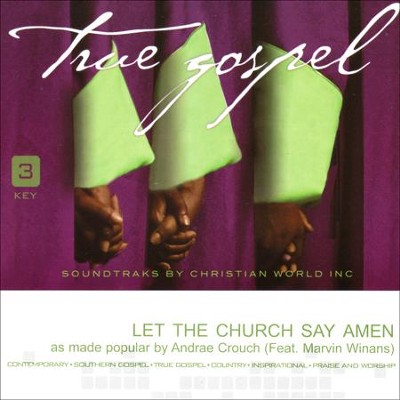 ... .com: Let The Church Say Amen, Accompaniment CD: Andrae Crouch