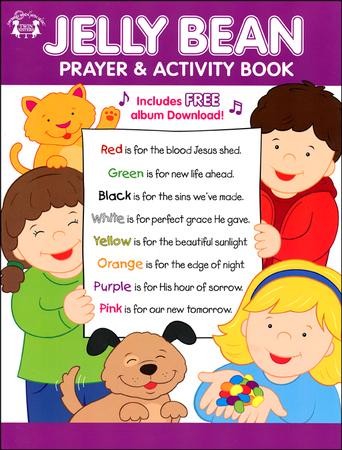 Religious Easter activity coloring book