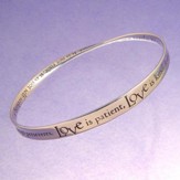 Mobius LOVE Bracelet, I Corinthians