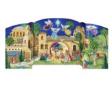 Bethlehem Nativity Free Standing Advent Calendar