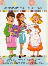 Unrestrained: Church Kitchen Ladies Birthday Cards, KJV/12