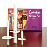 Complete Candlelight Service Set for 125 People