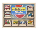 My First Wooden Stamp Set, Vehicles