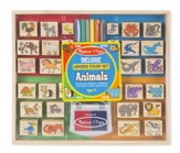 Animals Wooden Stamp Set