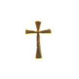 Gold Cross Lapel Pin