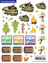Camp Firelight: Craft Theme Stickers (pkg. of 12)