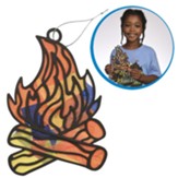 Camp Firelight: Stained Glass Campfire Craft (pkg. of 12)