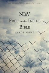 NIrV Free on the Inside Bible, Paperback, Large Print