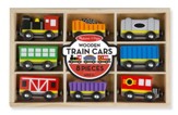 Wooden Train Cars