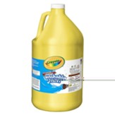 Washable Paint, Yellow, Gallon