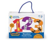 Number Puzzle Cards, 40 Pieces
