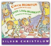 Cinco Monitos Brincando en la Cama, Five Little Monkeys Jumping on the Bed