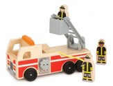 Fire Truck Set, 4 Pieces