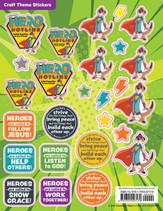 Hero Hotline: Craft Theme Stickers (pkg. of 12)