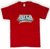 MEGA Sports Camp T-Shirt, Youth Large (12-14), red