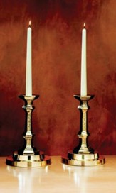 Filigree Altar Candlesticks, set of 2