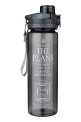 For I Know the Plans Water Bottle