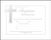 Baptism Certificates (Romans 6:4) Pack of 6