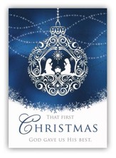 The First Christmas, Box of 12 Christmas Cards (KJV)