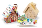 Gingerbread House, Wood Paint Kit