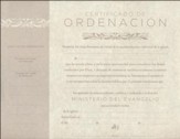 Certificado de Ordenación, Paquete de 6 (Minister's Ordination Certificate, Pack of 6)