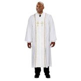 Peachskin Pulpit Robe, White 53