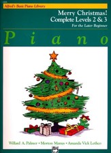 Alfred's Basic Piano Library: Merry Christmas! Complete Book 2 & 3