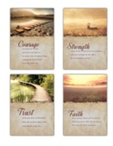Trusting In Him (KJV) Box of 12 Empathy Cards