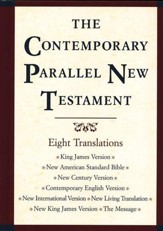 The Contemporary Parallel New Testament with KJV, NIV, NKJV, NASB, and more!