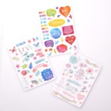 Stickers for Bible Journaling, 3 Sheets
