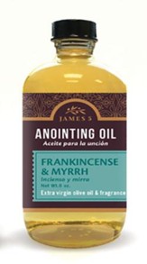 Anointing Oil, Frankincense and Myrrh (8 ounce) Refill