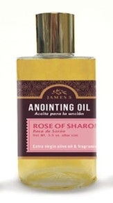 Anointing Oil, Rose of Sharon (3.5 ounce) Altar Size