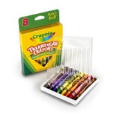 Crayola Triangular Crayons, 8 Pieces