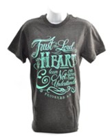 Trust In the Lord With All Your Heart Shirt, Gray,  XXX-Large