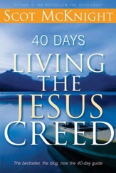 40 Days Living the Jesus Creed - eBook