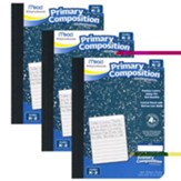 Primary Composition Book Full Page Ruled, 100 sheets  per book -- pack of 3