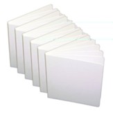 White Hardcover Blank Book 11X8-1/2 - set of 6