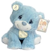 Precious Moments, Charlie Bear Plush, Blue, Small