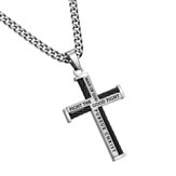 Man of God Cable Cross Necklace