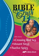 Abeka Bible Truth DVD #13: Crossing Red Sea, Mount Sinai,  Twelve Spies