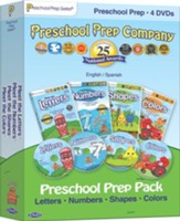 Preschool Prep 4-DVD Pack