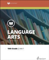 Lifepac Language Arts Grade 10 Unit  1: The Development of English