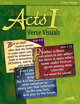 Acts I Ch. 1-12: Early Church History, Youth 2 to Adult Bible Study, Key Verse Visuals