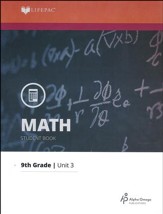 Lifepac Math Grade 9 Unit 3: Problem Analysis and Solution