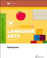 Lifepac Language Arts, Kindergarten,  Teacher's Guide