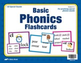 Abeka Basic Phonics Flashcards (K5; 132 cards)