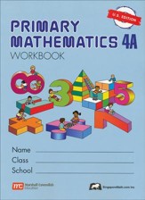 Singapore Math: Primary Math  Workbook 4A US Edition